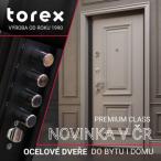 TOREX - ocelové vchodové dveře