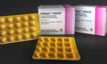 Adipex retard 15mg, Neurol, Lexaurin,diazepam